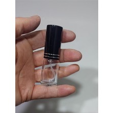 Mey İthalat 15 Adet 10 ml Çok Amaçlı Cam Şişe Metal Siyah Renk Spreyli Parfüm, Oda Kokusu, Kolonya Şişesi, TYCHF6N078AS57