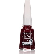 Mey İthalat Flormar Klasik Parlak Bitişli Yüksek Pigmentli Oje - Nail Enamel -306 Lost In Bordeaux New- 8682536035842