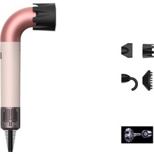 Mey İthalat Mıfly Super Hairdryer Saç Kurutma Makinesi (Pembe)