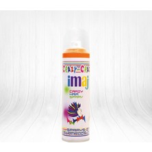 Mey İthalat Imaj Crazy Color Renkli Saç Spreyi, Turuncu, 100 ml