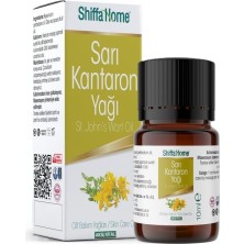 Mey İthalat Shiffa Home Sarı Kantaron Yağı 10 ml | Doğal Cilt ve Saç Bakım Yağı | Maserasyon Yöntemi ile Elde Edilmiş Hypericum Perforatum | Yara, Yanık ve Iz Bakımı