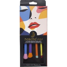 Mey İthalat Nascita Secret Beauty 4 Lü Göz Makyaj Fırça Seti - 134