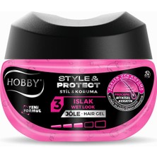 Mey İthalat Hobby Style&protect Islak Görünüm Saç Jölesi, 250ML