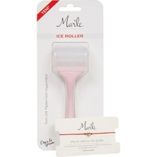 Mey İthalat Mar'le Cilt Sıkılaştırıcı Pembe Ice Roller Yüz Masaj Aleti