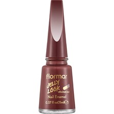 Mey İthalat Oje - Jelly Look Nail Enamel JL61 Plum It Up 34000007-JL61 One Size