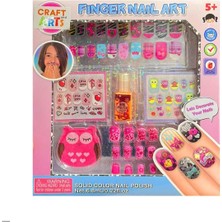 Mey İthalat Art Tone Craft And Arts Finger Nail Tırnak Sticker Seti 5+