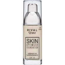 Mey İthalat Rival Loves Me Skin Optimizer Foundation Spf 15 No:01 Natural, 30 ml