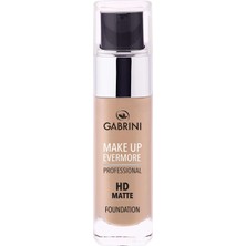 Mey İthalat Gabrini Professional Hd Matte Foundation 1