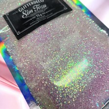 Mey İthalat Rainbow Glitter Sedefli Beyaz, Nail Art Epoksi Dekor Boya Ince Toz Sim