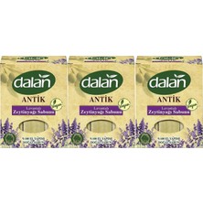 Mey İthalat Dalan Antik Lavantalı Zeytinyağı Sabunu, 900 Gr, 3'lü Set
