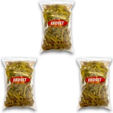 Ekoset Kauçuk Ekstra Kalın Paket Lastiği 130X10MM 3 kg