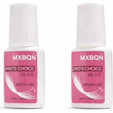 Mey İthalat Fontenay Mxbqn Fırçalı Protez Tırnak Tips Yapıştırıcı Glue 7 G 2'li Beyaz