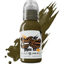 Mey İthalat Army Green - World Famous Ink Dövme Boyası - 1OZ/30ML