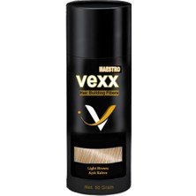 Mey İthalat Vexx 50 Gr. Açık Kahverengi Topik Saç Tozu Hair Fiber