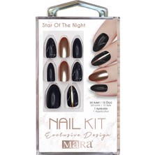 Mey İthalat Mara Kozmetik Nail Kit Star Of The Night Takma Tırnak 1 Paket (1 x 250 G)