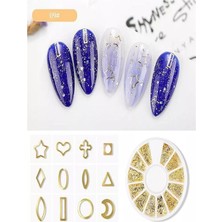 Mey İthalat Metal Nail Art Tırnak Süsü (F693-09) 2367