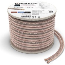 Oehlbach D1C108 Sp 25 2X2,50MM² 30 Metre Hoparlör Kablosu