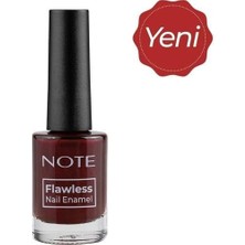 Mey İthalat Note Cosmetics Nail Flawless Oje 104 Garnet, Kırmızı