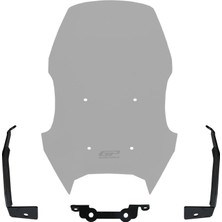 GP Kompozit Peugeot PM-02 2024-2025 Uyumlu Ön Tur Camı Füme - 55 cm