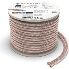 Oehlbach D1C106 Sp 25 2X2,50MM² 20 Metre Hoparlör Kablosu