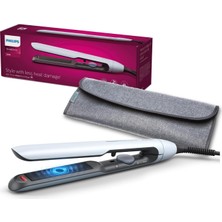 Mey İthalat Philips Saç Düzleştirici, Bukle Özellikli, Argan Yağlı Plaka, Thermoshield, Iyonik Bakım, Hızlı Isınma, Geniş Sıcaklık Ayarı, Isıya Dayanıklı Kılıf Hediyeli, BHS520/00