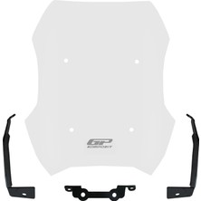 GP Kompozit Peugeot PM-02 2024-2025 Uyumlu Spor Ön Cam Şeffaf - 33 cm