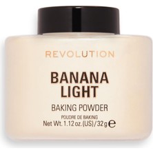 Mey İthalat Revolution Beauty London Loose Baking Powder Banana Light Sabitleyici Pudra