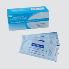 Mey İthalat Alet Sterilizasyon Zarfı - Indikatörlü Sterilizasyon Paketi 90X260MM (200 Adet)