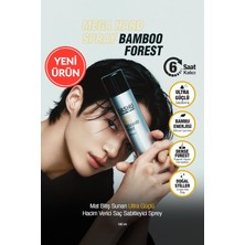 Mey İthalat Dashu Mat Bitişli Hacim Sunan Ultra Güçlü Saç Sabitleyici Sprey Formen Bamboo Forest Mega Hard Spray