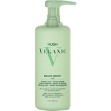 Mey İthalat Hush Veganic Brilliant Smooth Kabaran Saçlar Için Pürüzsüzleştirici Maske 1000 ml