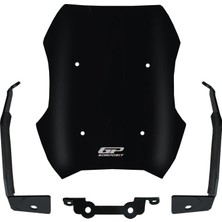 GP Kompozit Peugeot PM-02 2024-2025 Uyumlu Spor Ön Cam Siyah - 33 cm