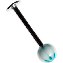 Mey İthalat Rouge Moulin Labret Stud 316 L Bioplast Piercing TDGR00931