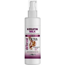 Mey İthalat Keratin Bakım Sütü, Saç Düzleştirici ve Dökülme Karşıtı Besleyici Sprey, 250ML