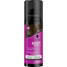 Mey İthalat Schwarzkopf Root Retoucher Beyazları Anında Kapatan Sprey Boya Siyah 120 ml