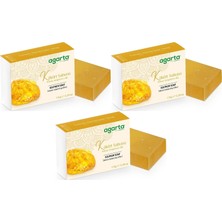 Mey İthalat Agarta El Yapımı Doğal Kükürt Sabunu, 150 Gr, 3'lü Set
