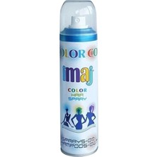 Mey İthalat Imaj Renkli Saç Spreyi, Mavi, 100 ml