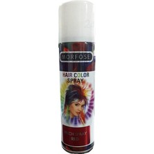 Mey İthalat Morfose Mech Hair Color Renkli Saç Spreyi Red 150 ml