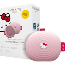 Mey İthalat Geske Hello Kitty Titreşimli 4 Mod 1 Arada Yüz Temizleme ve Masaj Cihazı (Pink) Pembe