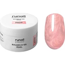 Mey İthalat Fontenay Runail Modelleme Uv Jeli – Inci Efektli (Buılder Uv Gel Pearl), 15 G – No: 9509 Simli