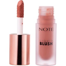 Mey İthalat Note Cosmetics Liquid Blush Nemlendirici Etkili Likit Allık - 40 Rose