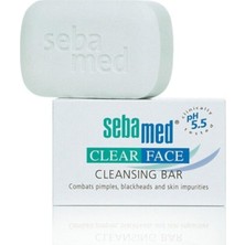 Mey İthalat Sebamed Clear Face Temizlik Sabunu, 100GR, Akne Eğilimli Cilt