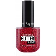 Mey İthalat Golden Rose Glitter Shine Nail Lacquer No: 210 - Işıltılı ve Simli Parlak Oje