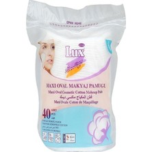 Mey İthalat Lux Disk Maxi Oval Makyaj Pamuğu 40' Lı