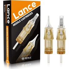 Mey İthalat Pepax Lance 1023 Cml 23CM Curved Magnum Long Taper Kartuş Dövme Iğnesi 20 Adet