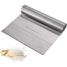 Mey İthalat Orret Home Çelik Hamur Kesici,metal Hamur Sıyrıcı,pasta Sıyırma Aparatı,hamur Dilimleyici,pasta ve Pastacılık Için Çelik Şekillendirici ve Hamur Porsiyonlayıcı