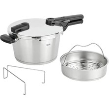 Mey İthalat Fissler Vitaquick Black Düdüklü Tencere 4,5 Litre