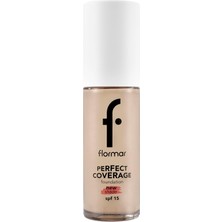 Mey İthalat Flormar Perfect Coverage Fondöten 130 Lıght Beıge