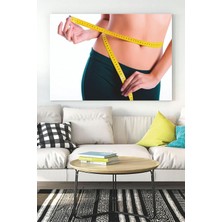 Mey İthalat Postermanya (PSTER17966) Spor Diyet Kanvas Tablo 21 x 30