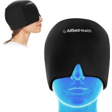 Mey İthalat Allsett Health Form Fit Migren Rahatlatıcı Buz Kafası Sargısı | Baş Ağrısı ve Migren Şapkası | Kabarık Gözler, Gerginlik, Sinüs ve Stres Giderme Için Sıcak ve Soğuk Terapisi