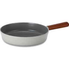Mey İthalat Primanova Neoflam Fika Alüminyum Döküm Tava 24CM Gri D-NEOG124